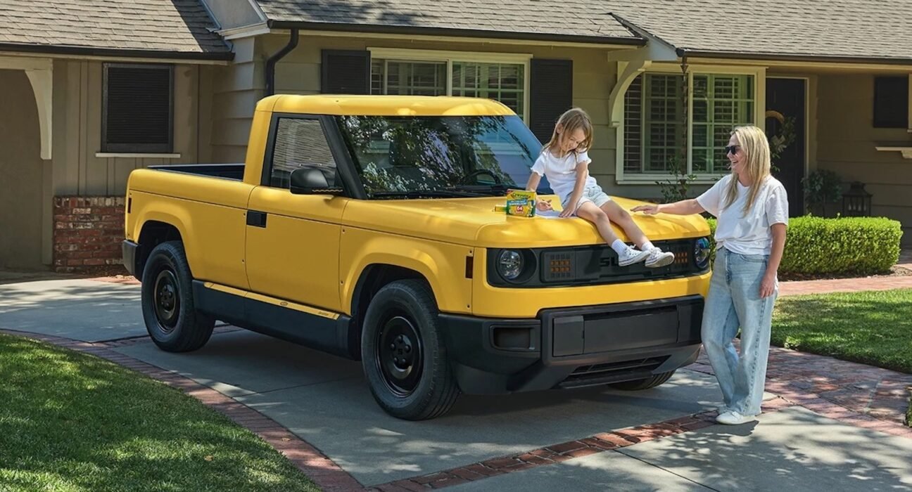 Slate partners with Crayola on brightly colored truck wraps, but there's no burnt sienna