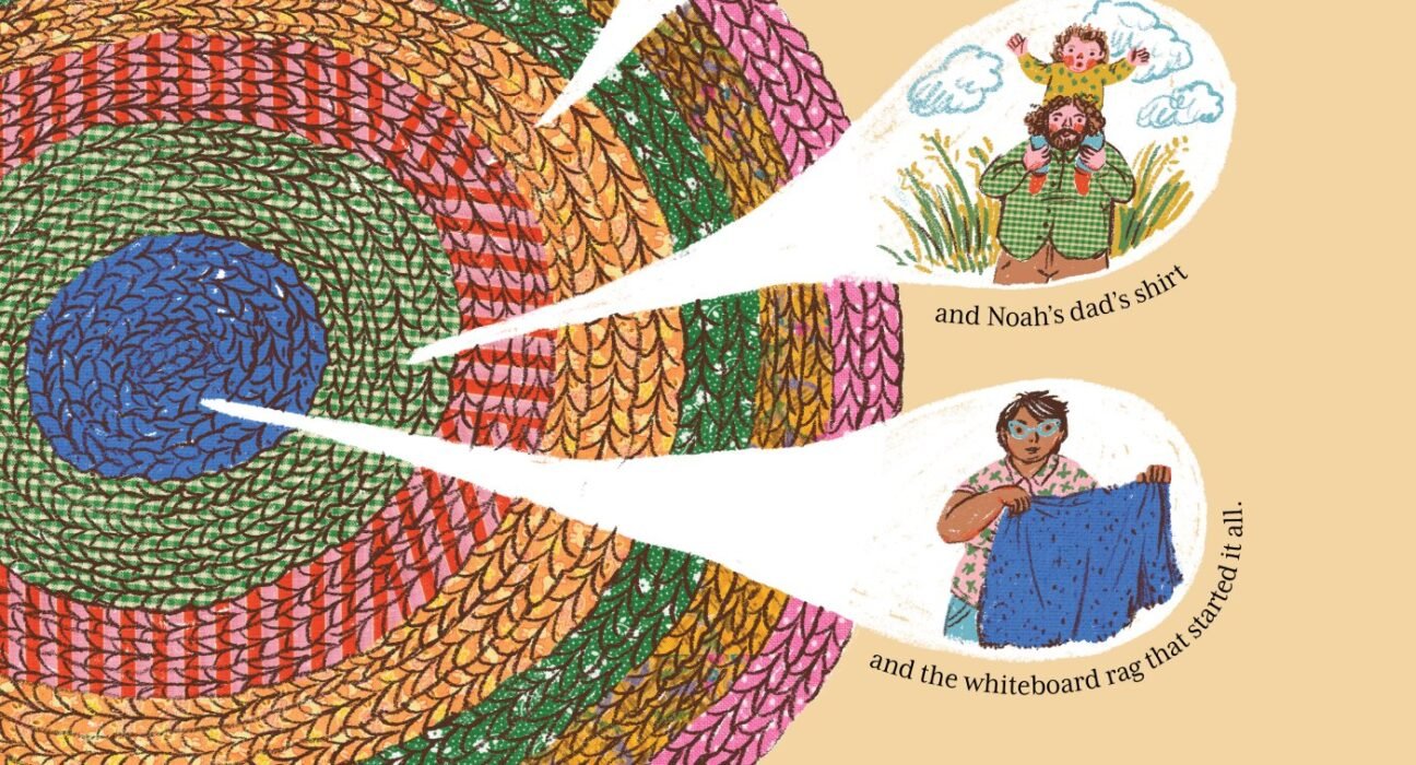 Sophie Blackall's new picture book: Children weave 'story rugs' at NPR