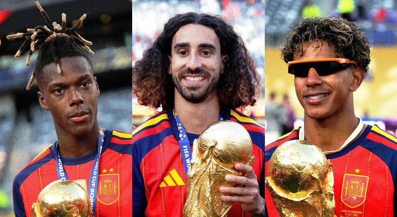 Spain wins World Cup with frosted tips