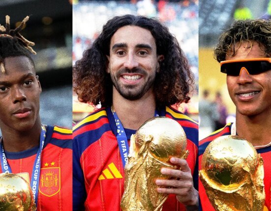 Spain wins World Cup with frosted tips