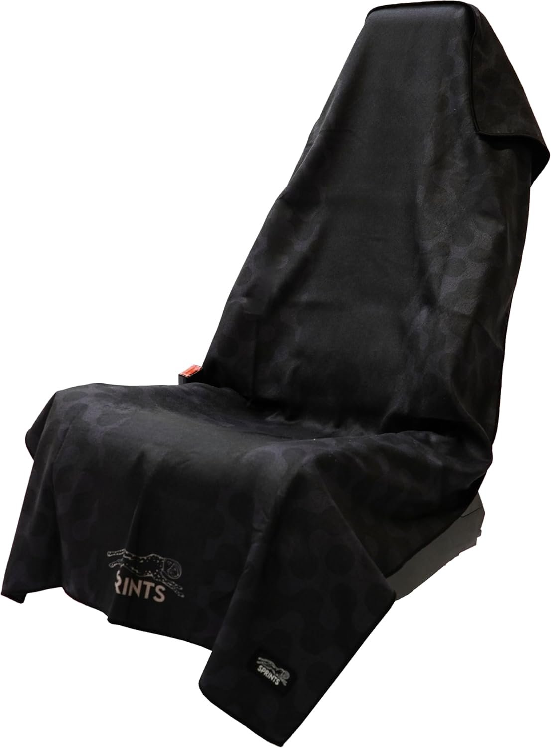 Sprints Prints Athletic Running Towel, Full-Sized, Car Seat Cover - Moisture Wicking (Midnight Mile)