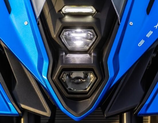 Suzuki sport bike that seems made for real roads
