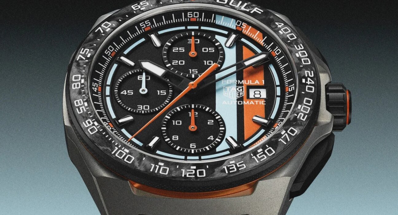 Tag Heuer's New Gulf Chronograph Isn't Trying to Be Subtle