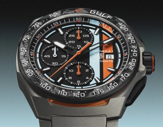 Tag Heuer's New Gulf Chronograph Isn't Trying to Be Subtle