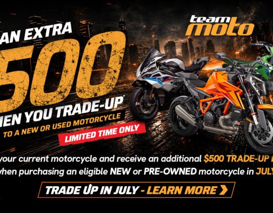 TeamMoto $500 Trade-up Bonus Available This July
