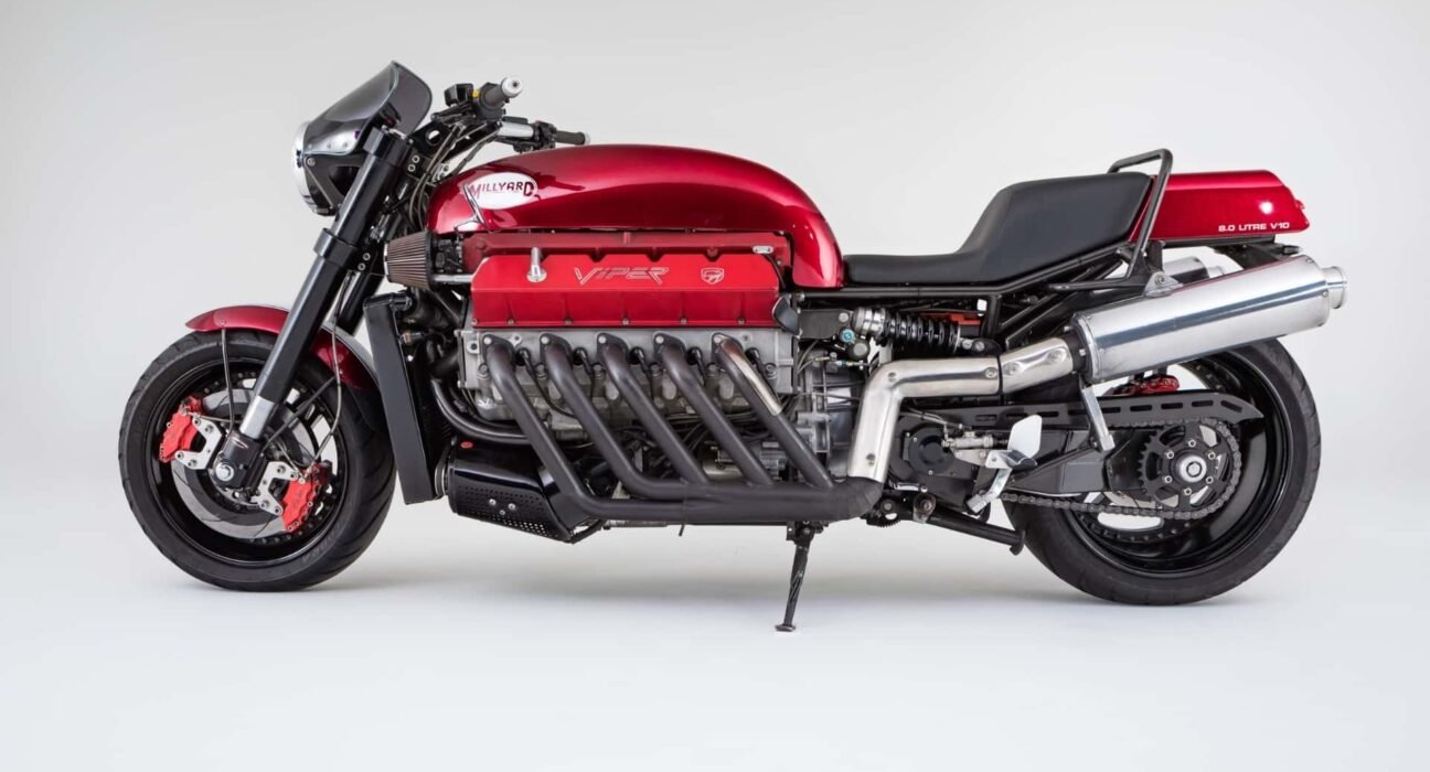 That Viper V10-powered motorcycle sold for a lot of money