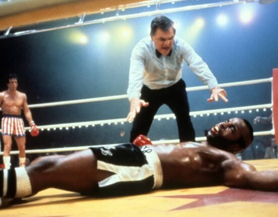 The 1982 Sylvester Stallone classic, which he called his toughest, showed the actor at his leanest to date.