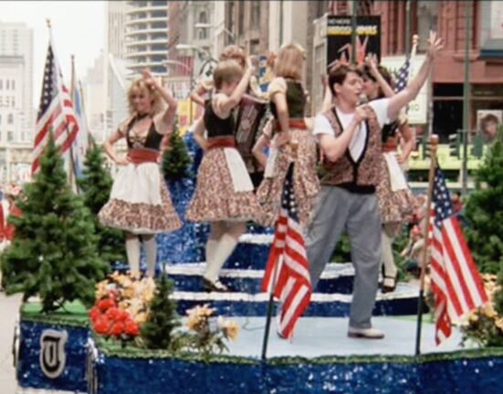 The 1986 comedy classic, named one of the 'greatest teen movies' of all time, has a parade scene that's still perfect