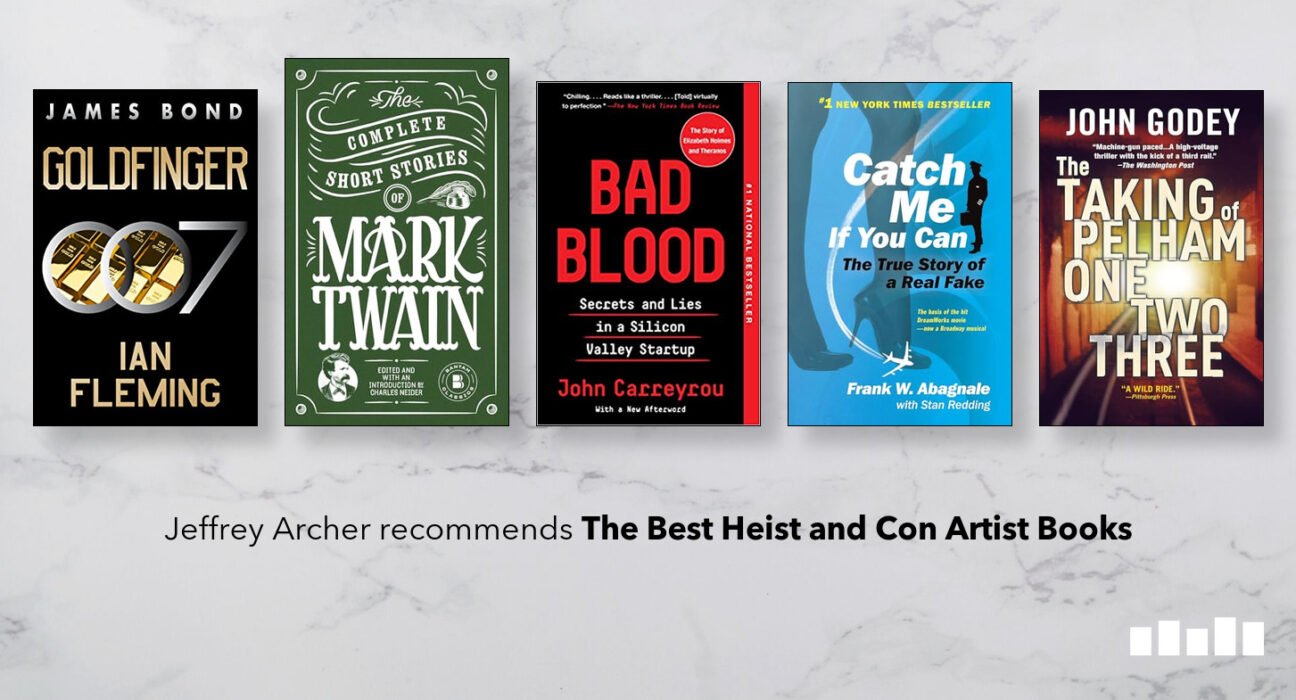 The Best Heist and Con Artist Books