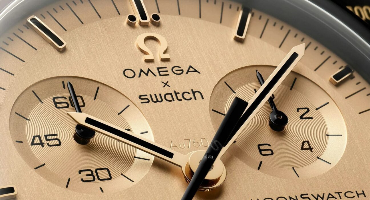 The Gold Moonswatch Is Swatch's Answer to the Royal Pop Meltdown
