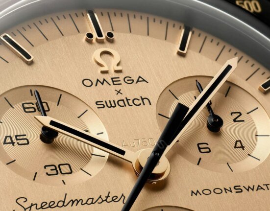 The Gold Moonswatch Is Swatch's Answer to the Royal Pop Meltdown
