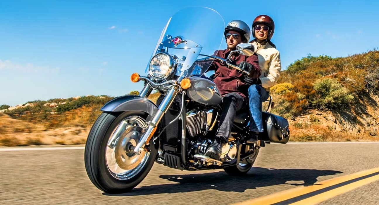 The Kawasaki cruiser that comes ready to travel while Harley sends you to catalogs