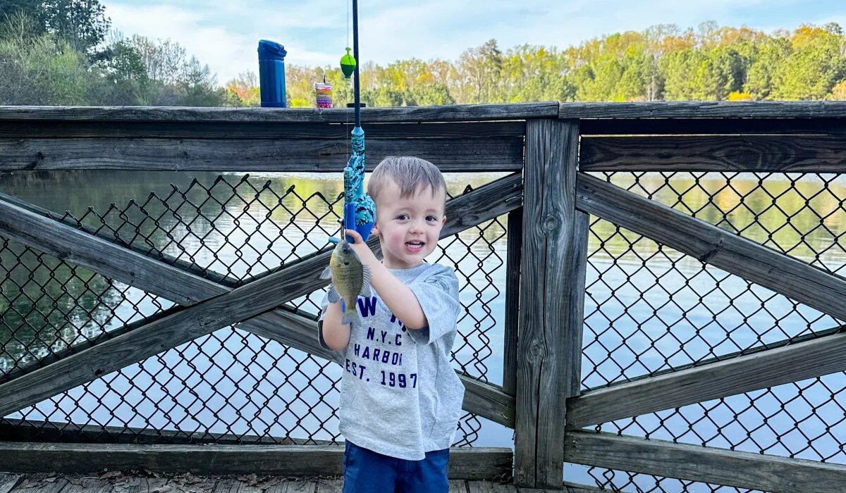 The Kid Caster Spincast Combo is the best fishing rod for kids
