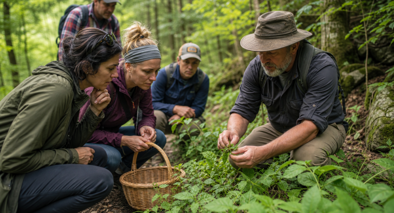 The Natural History Society of Maryland offers guided foraging field trips for wild foods