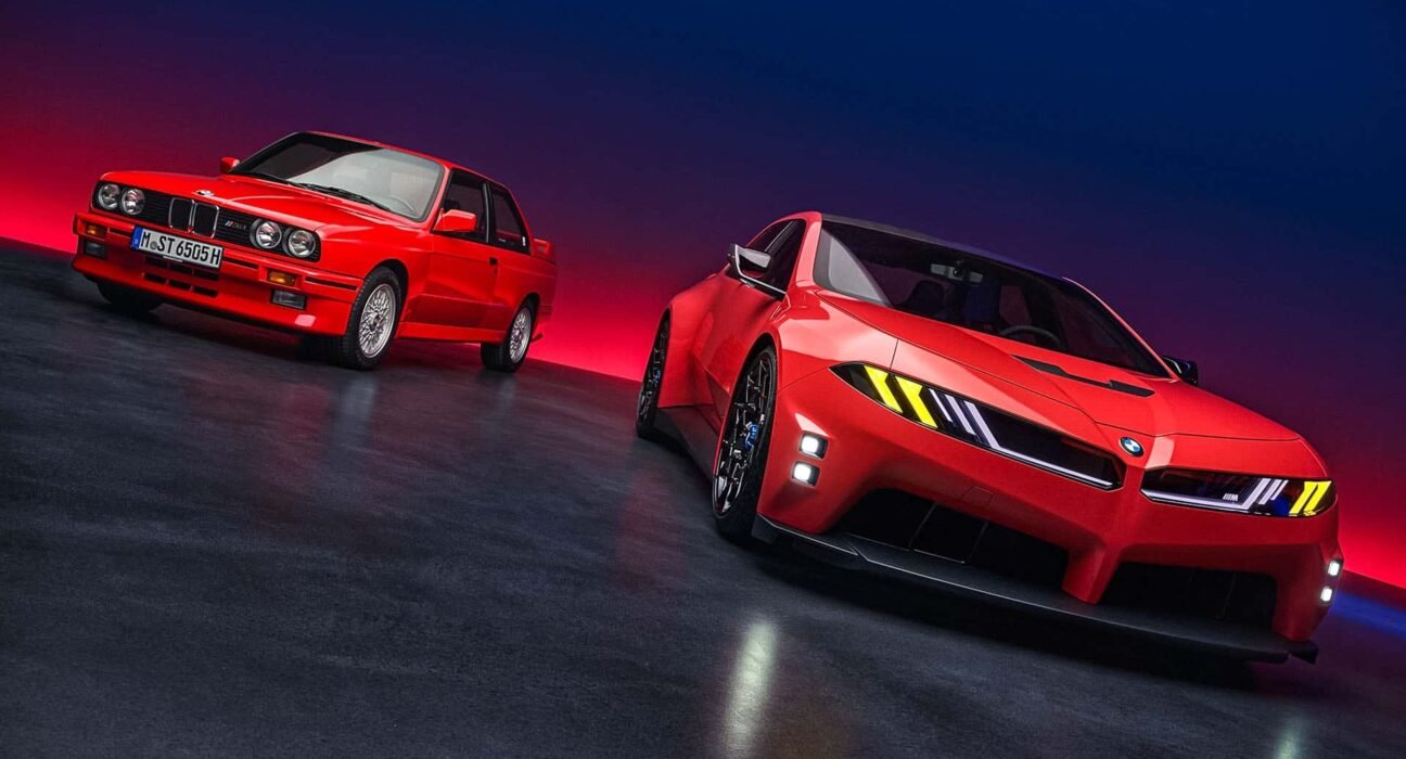 The electric BMW M3 will wear the same badge as its gas sibling