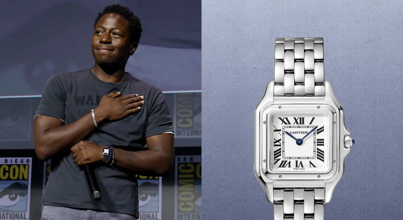 The new Black Panther wore a very fitting Cartier
