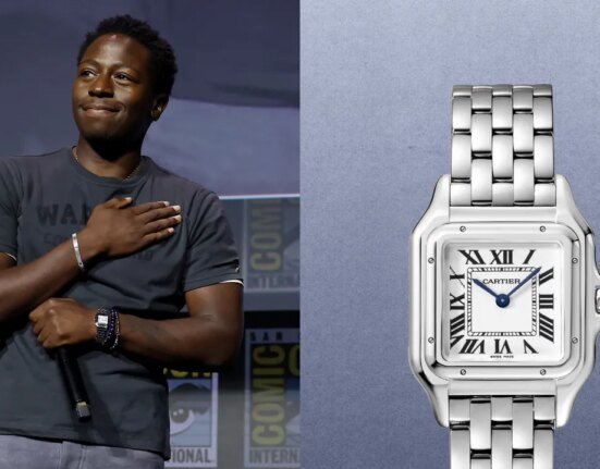 The new Black Panther wore a very fitting Cartier