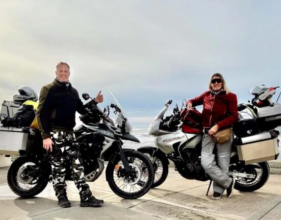 The sentence of one of two British motorcyclists jailed in Iran on spying charges has been extended