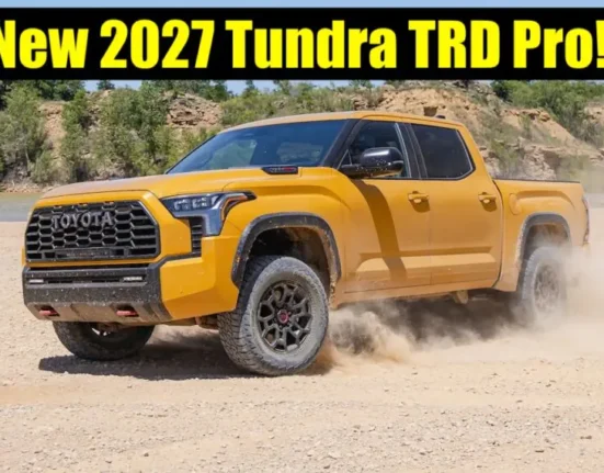 The updated 2027 Toyota Tundra TRD Pro brings a new signature color: Honeycomb