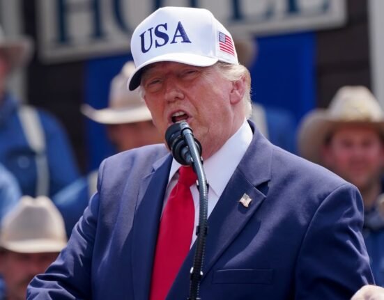 Theodore Roosevelt Presidential Library opens amid Trump's visit