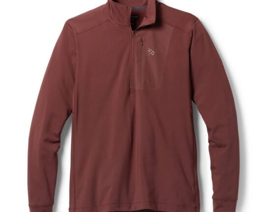 There's a rare 41% off Arc'teryx 'Velvety' base layer shirts at REI.