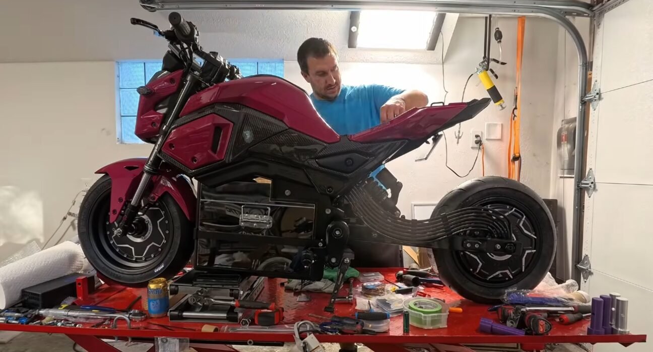 This electric Honda Grom makes 63 hp and 542 Nm with hub motor conversion