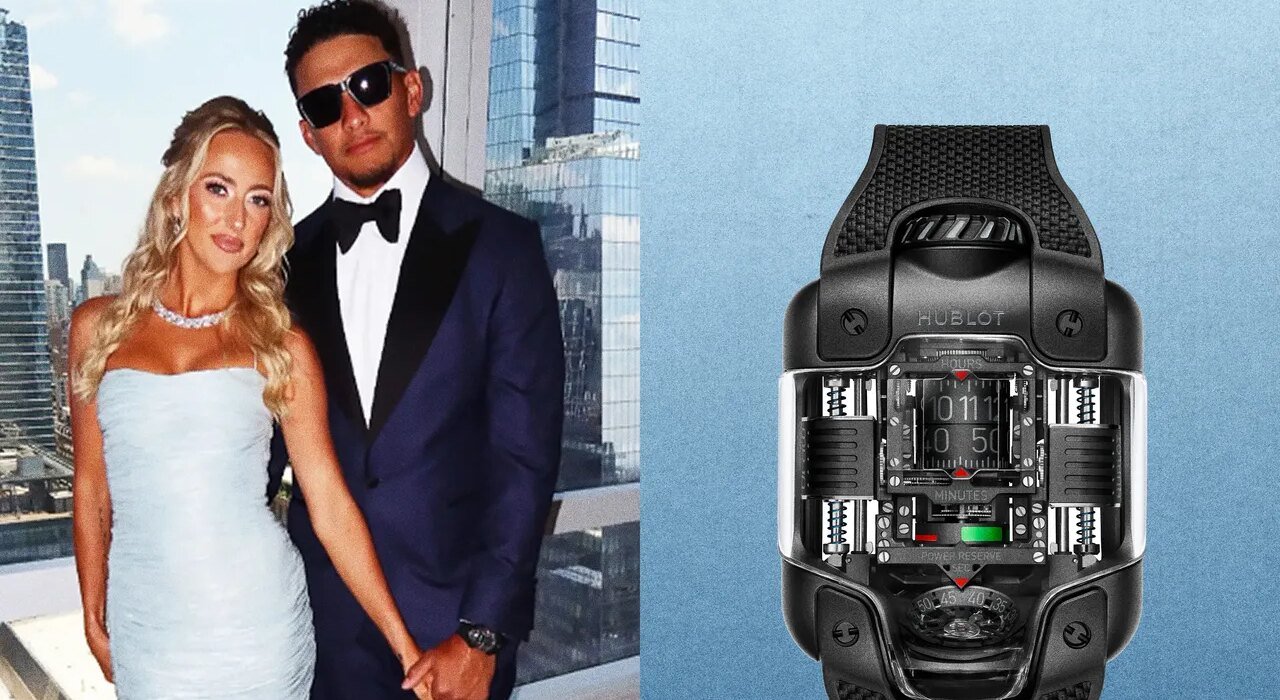 This is Patrick Mahomes' T&T Wedding Watch