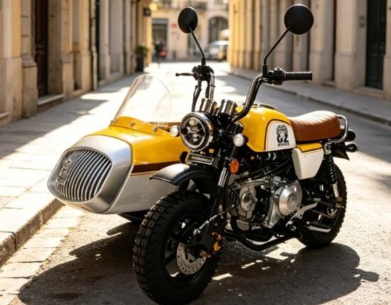 This little retro sidecar motorcycle is exactly the kind of weird we need more of