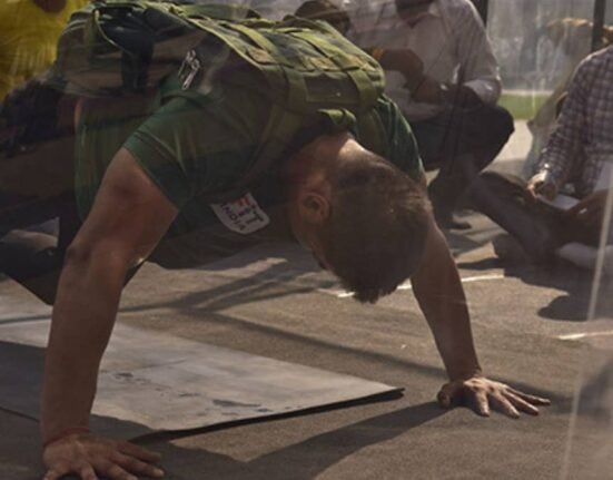 This man remained bedridden for two years. He now holds the Guinness push-up record