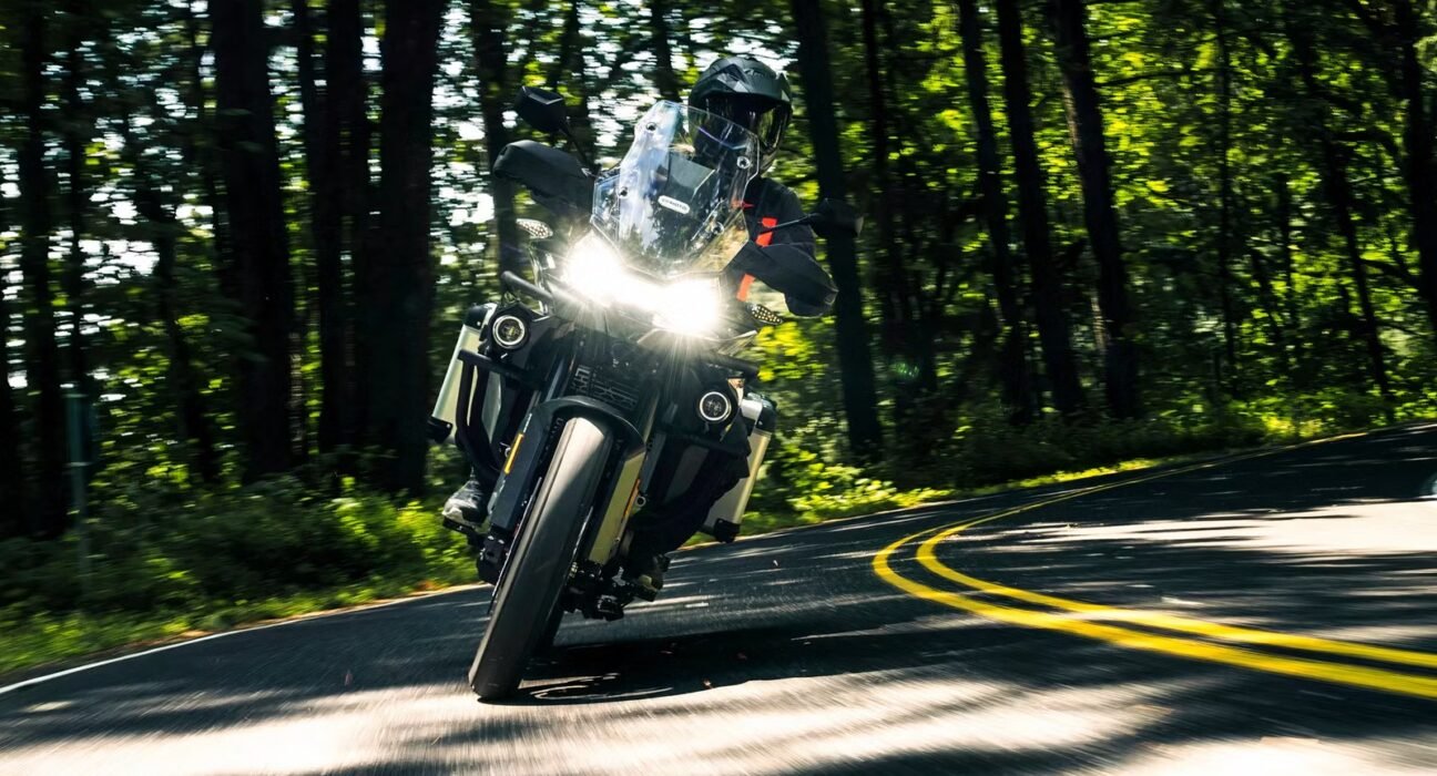 This motorcycle has no business feeling this premium