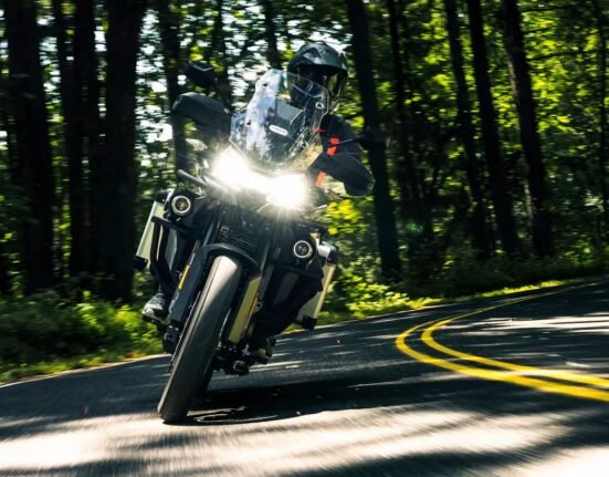 This motorcycle has no business feeling this premium