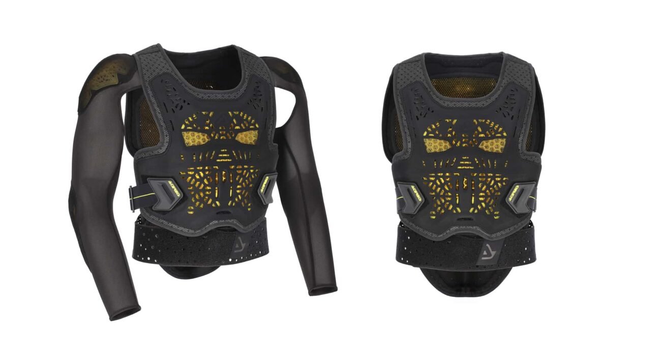This new Acerbis motorcycle body armor is perfect for hot weather
