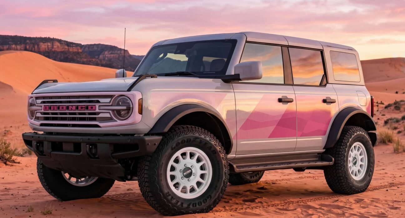 This new Ford Bronco visual package goes heavy on magenta