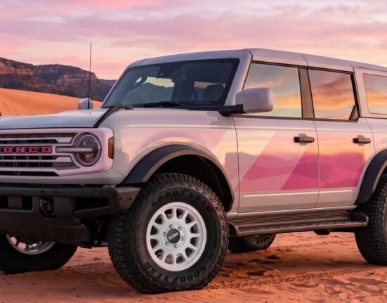 This new Ford Bronco visual package goes heavy on magenta