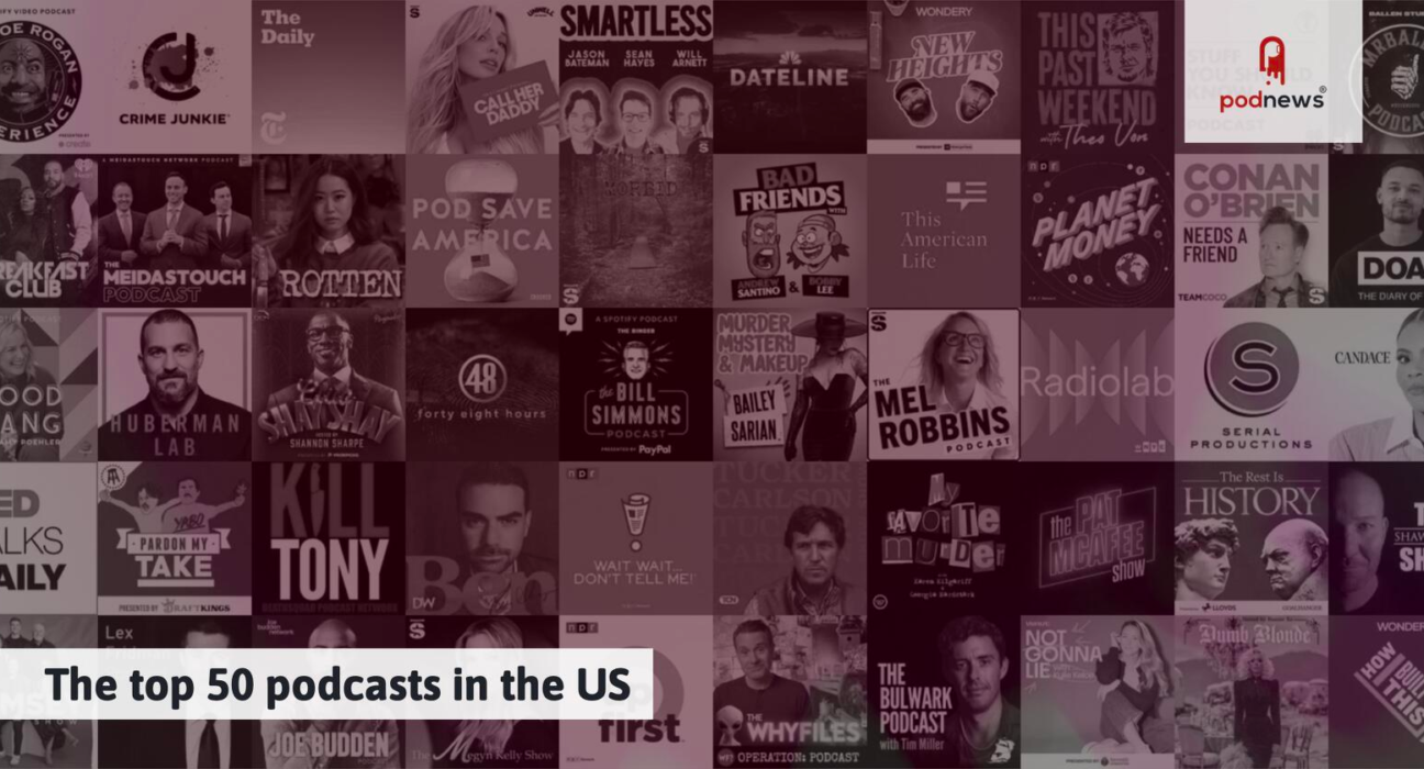 Top 50 Podcasts in America