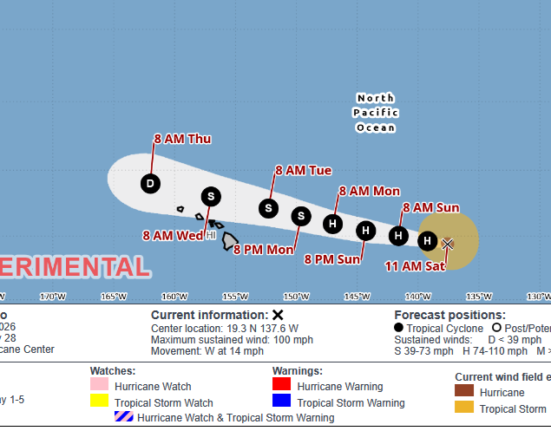 Tornado Warnings: Tracker, Path & Maps as Fausto Could Reach 100 MPH