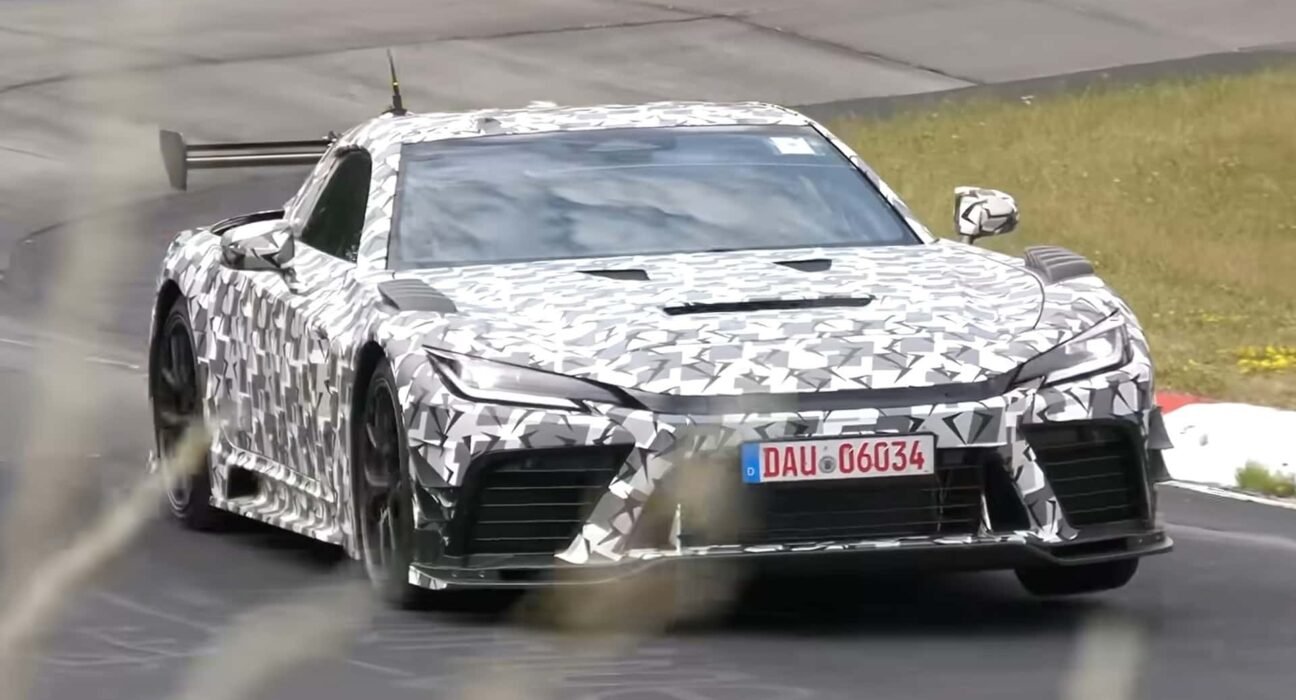 Toyota is already testing a hot GR GT supercar