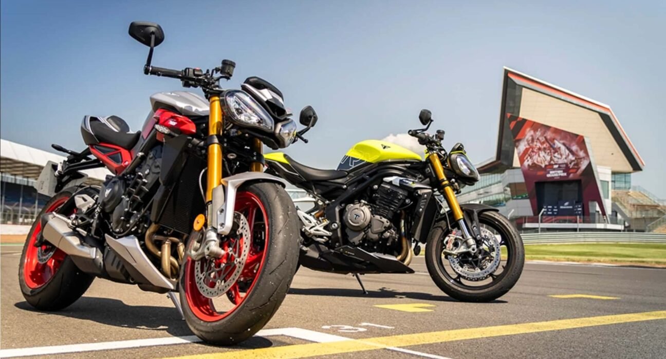 Triumph is showcasing its bikes at Silverstone Track Days to experts rather than to the public