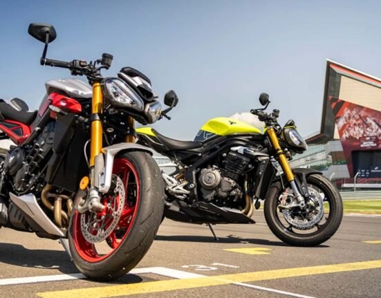 Triumph is showcasing its bikes at Silverstone Track Days to experts rather than to the public