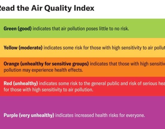 Understanding the Air Quality Index: What each color means for your health