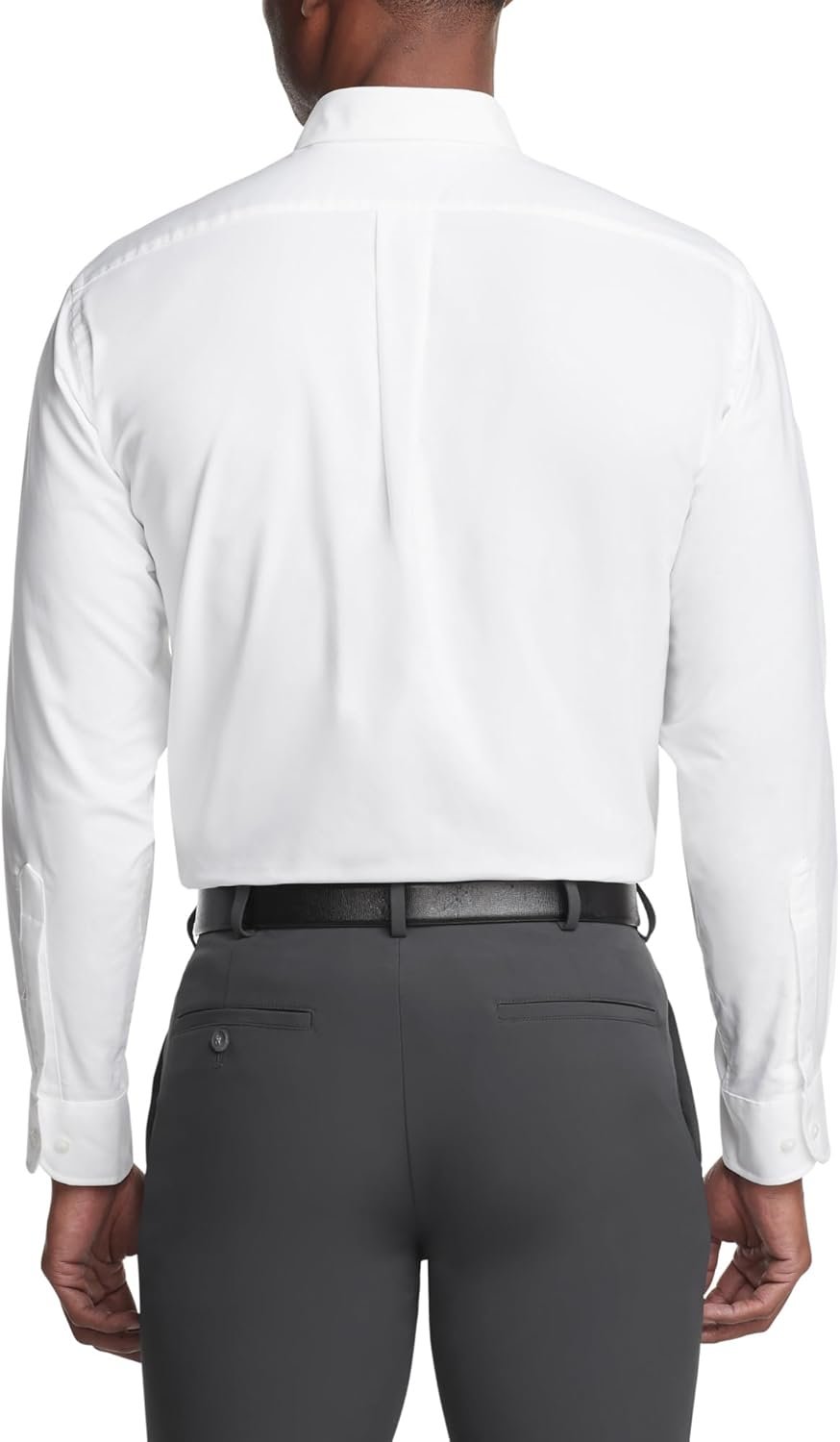 Van Heusen Men's Regular Fit Oxford Solid Buttondown Collar Dress Shirt