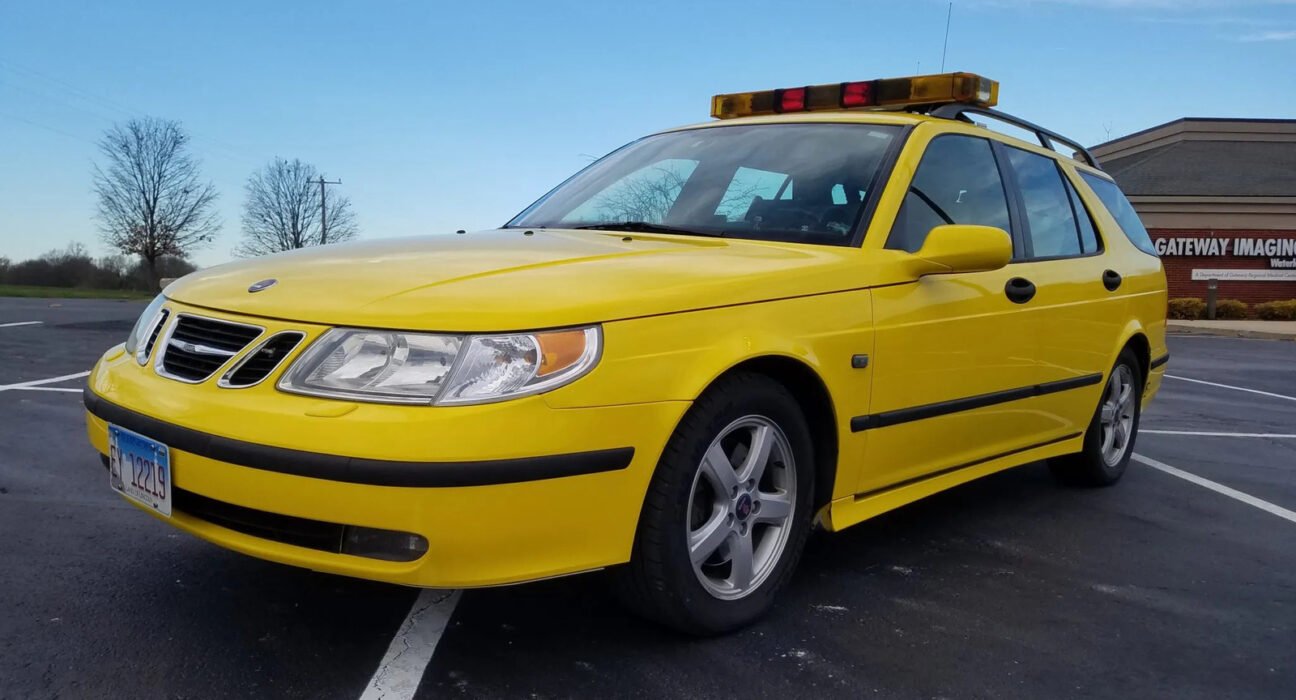 Volvos and Saabs were once used as "friction testers" for airport runways