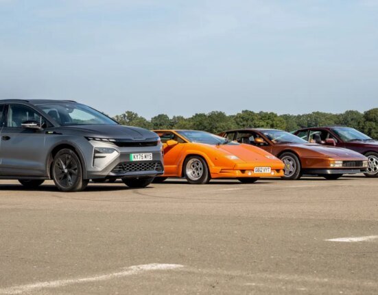 Watch These 1980s Supercars Lose a Drag Race to a Boring Crossover