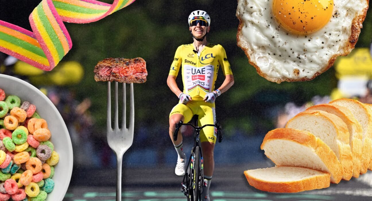 What a Tour de France rider eats in a day