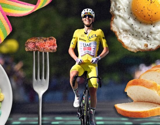 What a Tour de France rider eats in a day