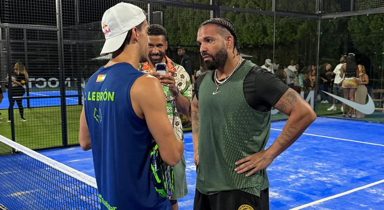 What's Drake doing in a mansion in New Jersey?