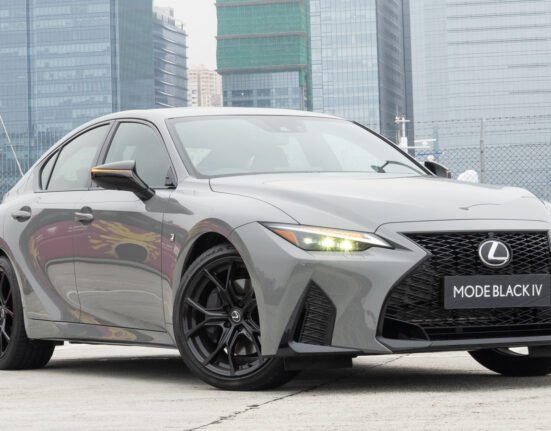 What's included in the Lexus F Sport package (and which models offer it)?