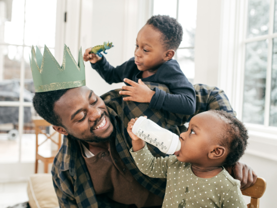 Why are fathers and their children the key to humanity's survival?