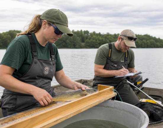 Wisconsin DNR fisheries research wins top national award for anglers