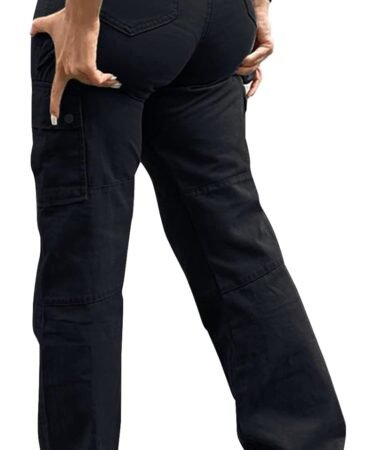 Women's Cargo Jeans Pants